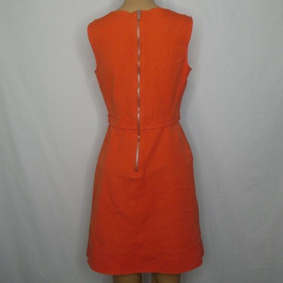 Julia Jordan Sleeveless Stud Mini Dress Orange Tangerine - Picture 9 of 14